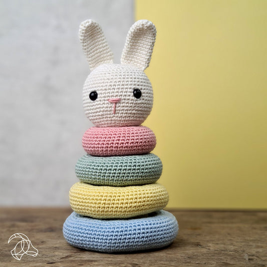 HardiCraft - DIY Crochet Kit - Stacking Bunny