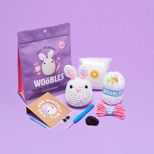 Woobles Crochet Kit - Jojo the Bunny