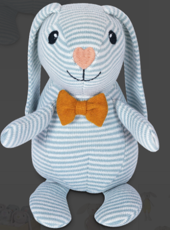 Apple Park - Knit Patterned Dapper Bunny