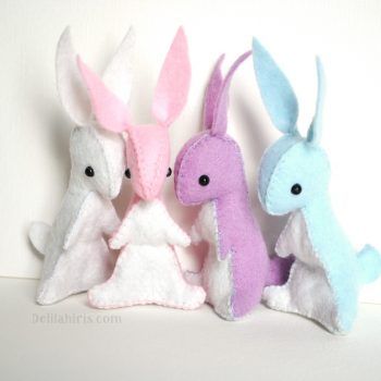 Delilah Iris Designs - DIY Craft Kit - Bunny
