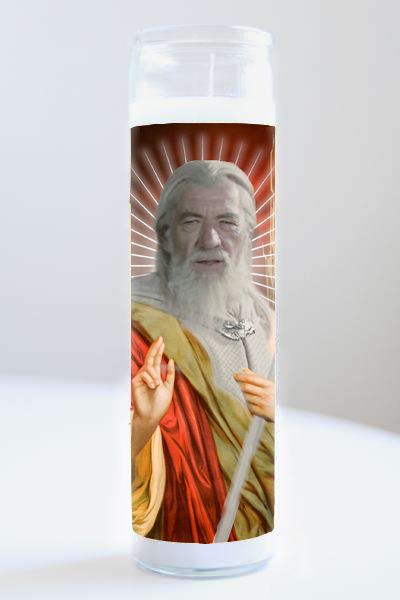 Celebrity Prayer Candle Gandalf