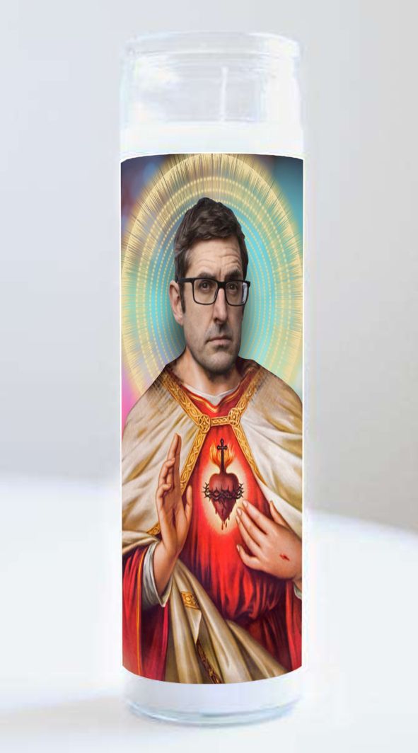 Celebrity Prayer Candle Louis Theroux