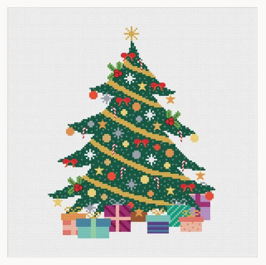 Christmas Tree Cross Stitch Full Kit by Meloca Cross Stitch Kit Designs