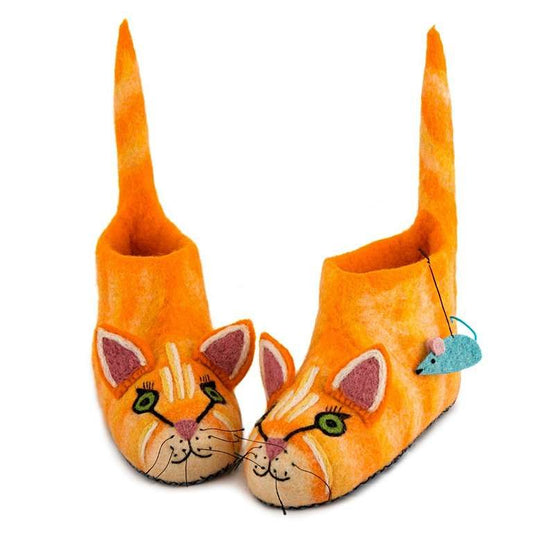 Sew Heart Felt Cat Slipper Boots (Adult)