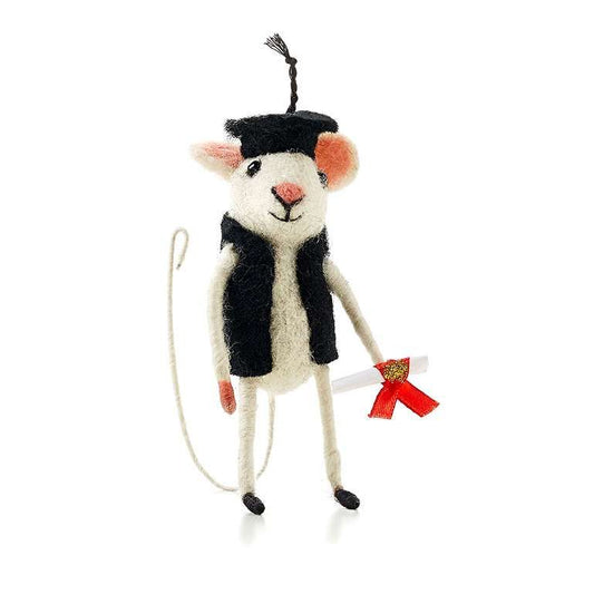 Sew Heart Felt Graduation Felt Mouse