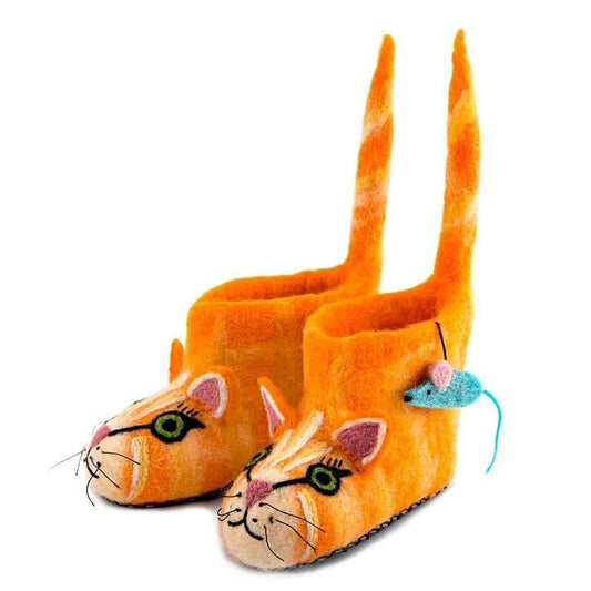 Sew Heart Felt Cat Slipper Boots (Kids)