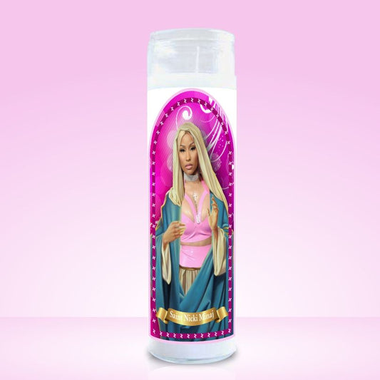 Celebrity Prayer Candle Nicki Minaj