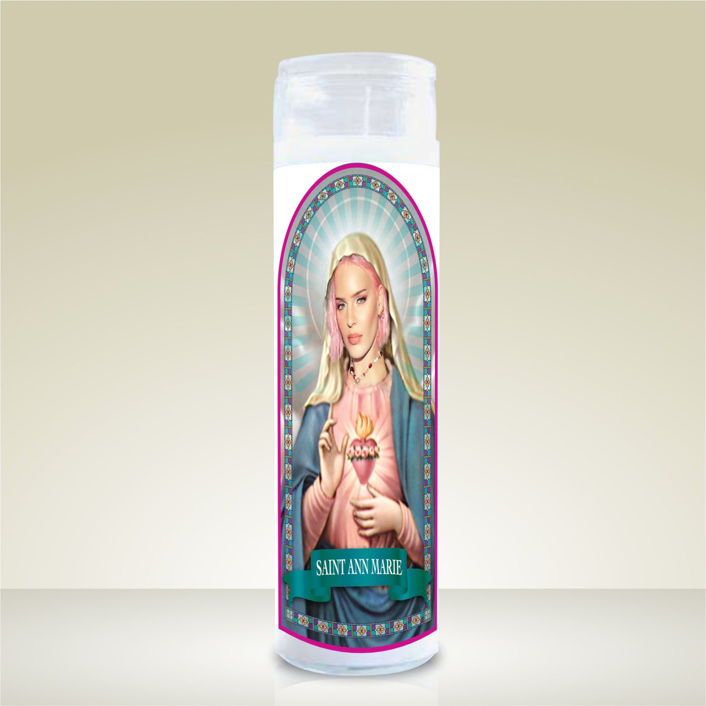 Anne Marie Celebrity Prayer Candle. Buy 1 Design, Get Another 1/2 Price