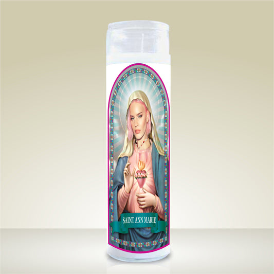 Anne Marie Celebrity Prayer Candle.