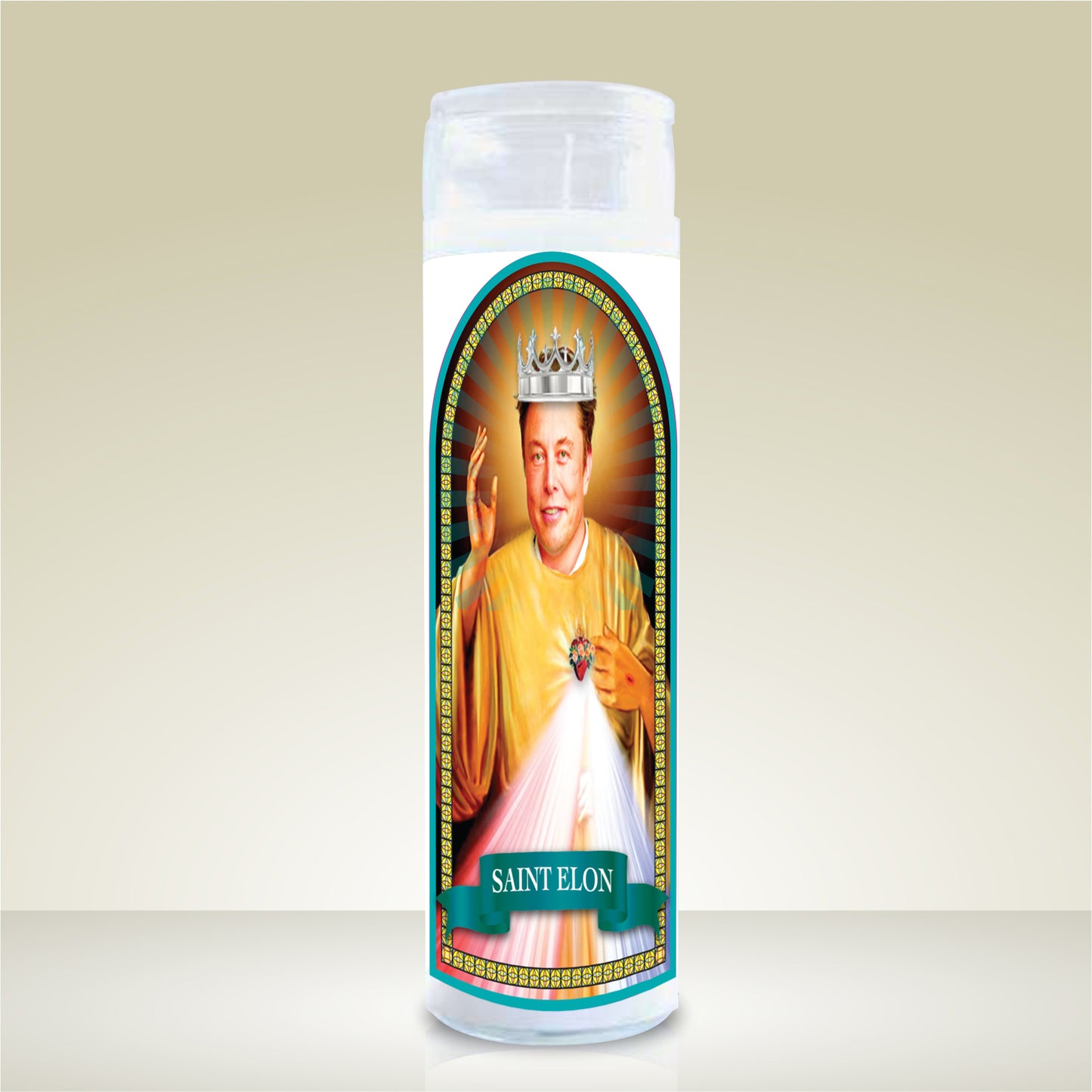 Elon Musk Celebrity Prayer Candle. Buy 1 Design, Get Another 1/2 Price