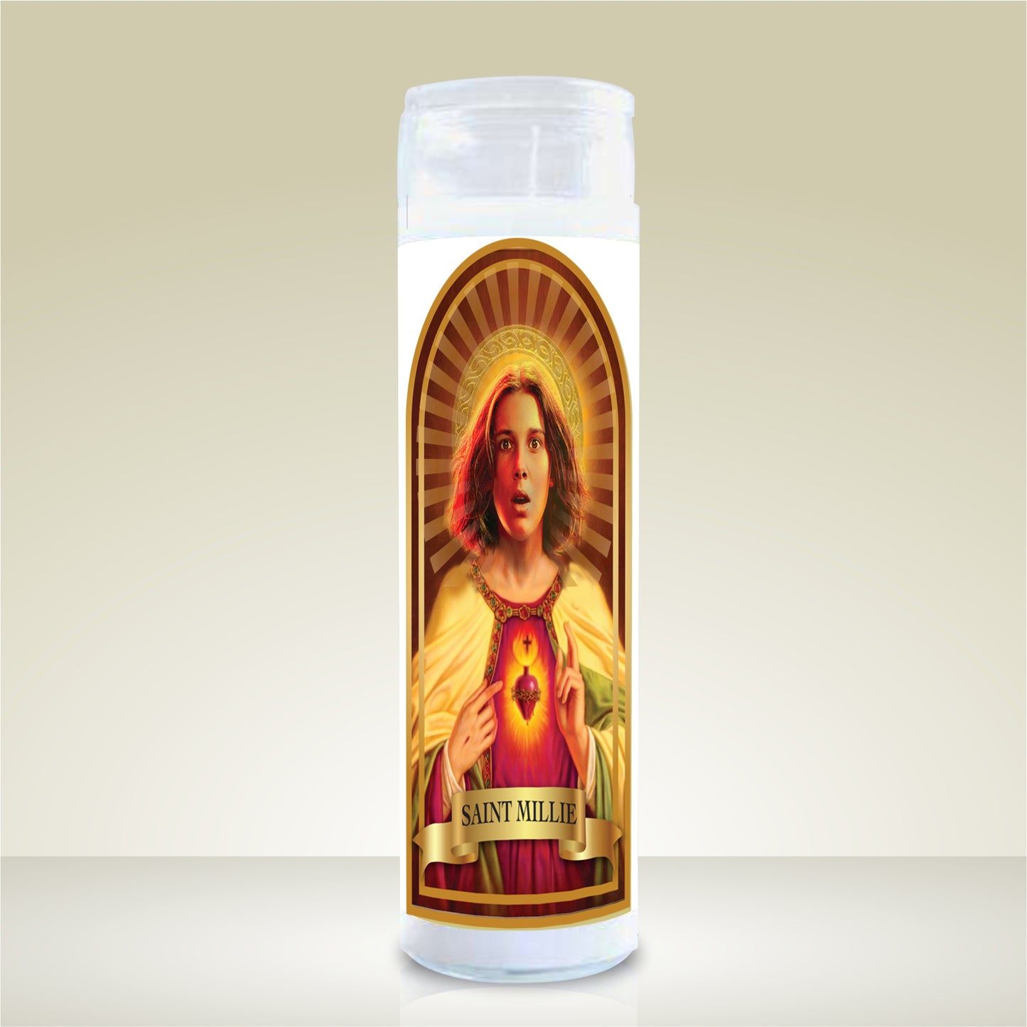 Millie Bobby Brown Celebrity Prayer Candle. Buy 1 Design, Get Another 1/2 Price